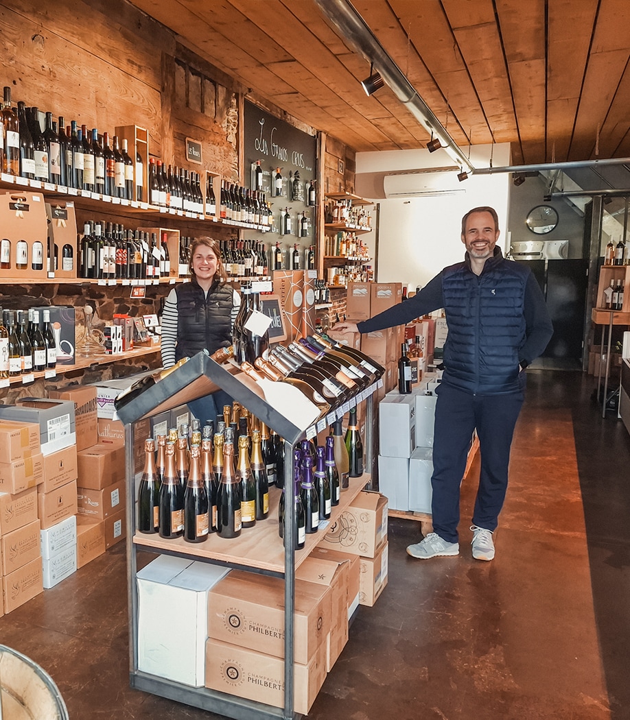 Boutique Gosiez La Guerche de bretagne cave à vin fromagerie artisanale