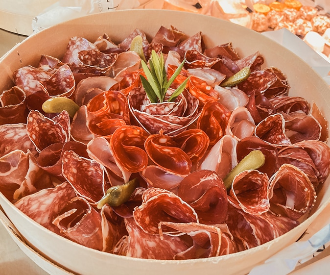 Sélection charcuterie fine Gosiez plateau charcuteries