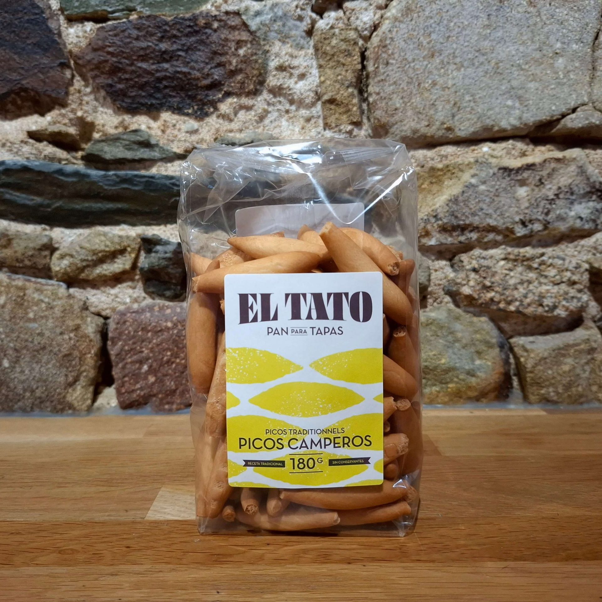 Picos Camperos El Tato – mini gressins espagnols croustillants pour tapas et plateaux apéritifs Gosiez