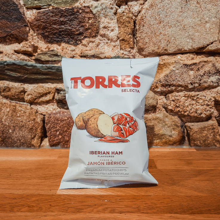 Chips Torres goût Jambon Ibérique en sachet 150 g
