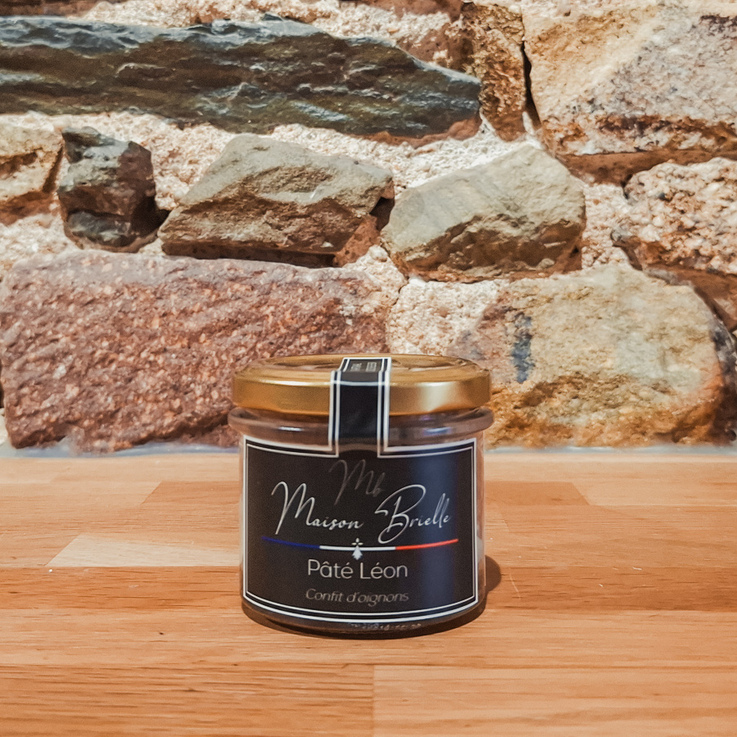 Pâté Léon Maison Brielle – pâté artisanal au confit d’oignons sélectionné par Gosiez