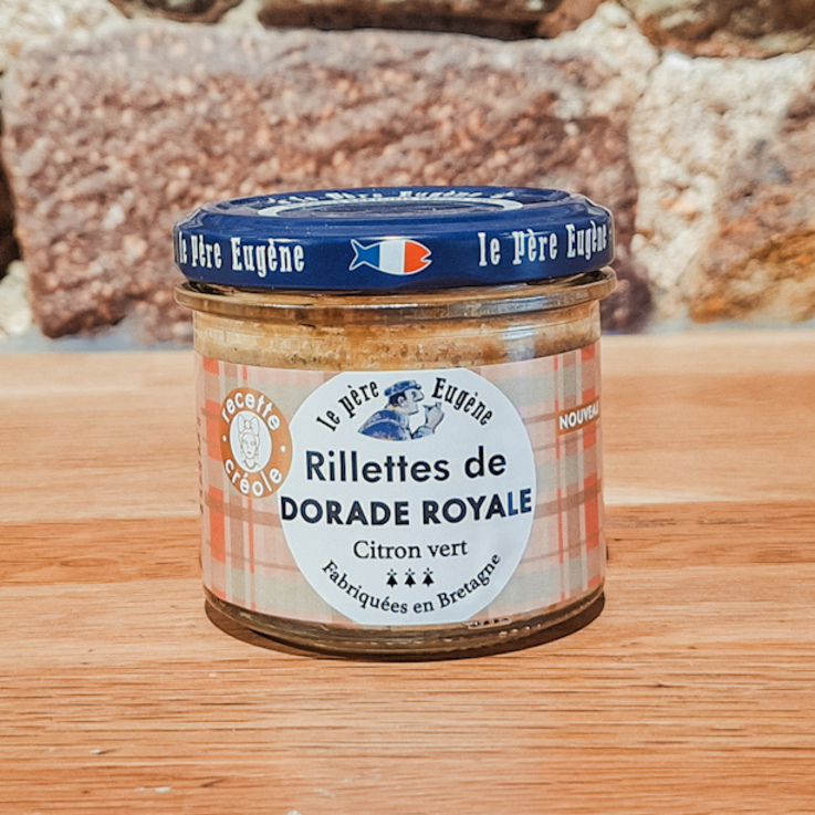 Rillettes de dorade royale au citron vert Le Père Eugène, recette bretonne fraîche et raffinée.