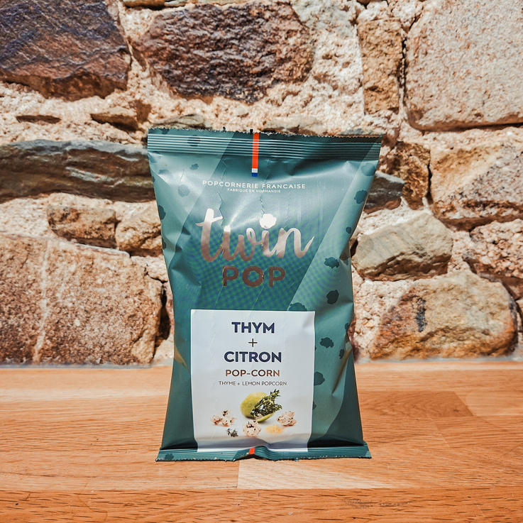 popcorn artisanal thym citron Twin Pop