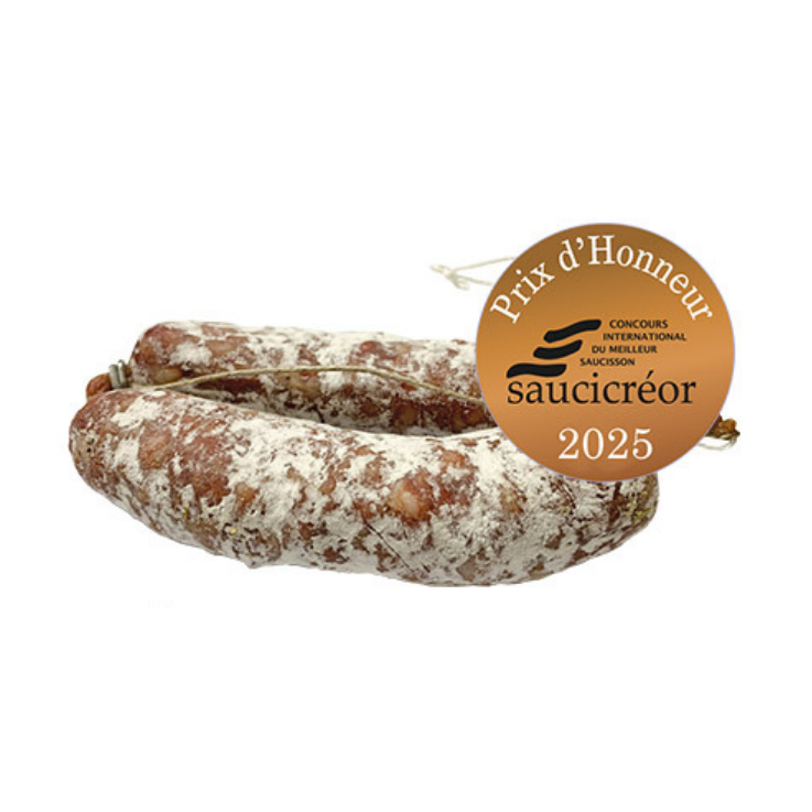saucisson pur porc beaufort 150g