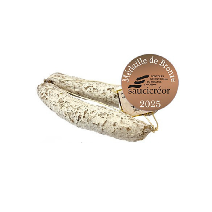 saucisson pur porc cepes 150g