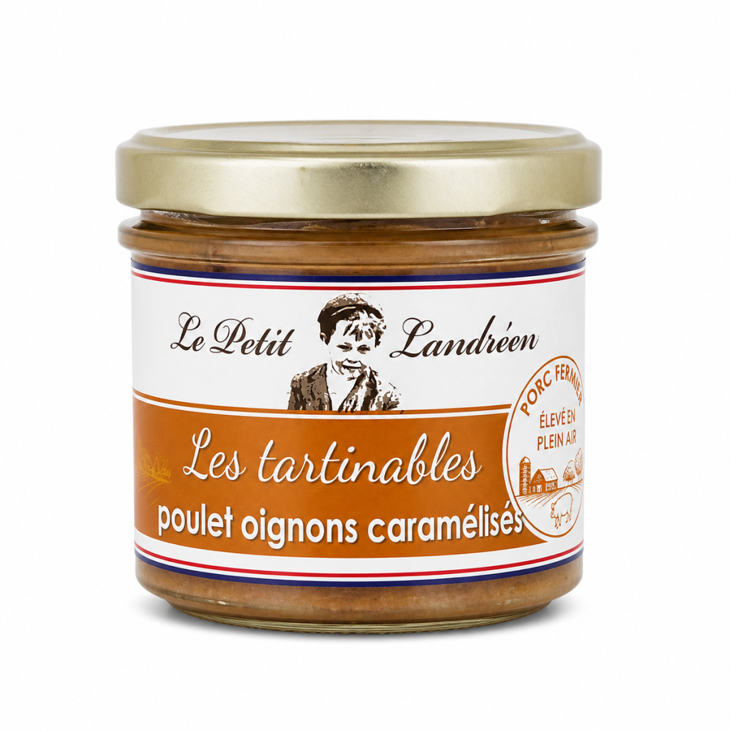 tartinable poulet oignons caramelises 90g