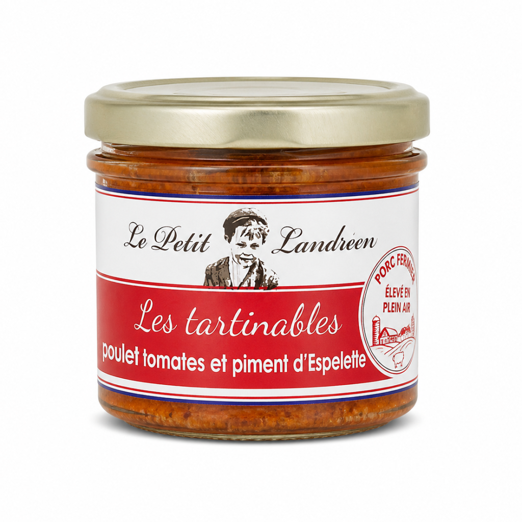tartinable poulet piment espelette 90g